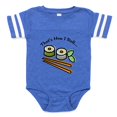 thumbnail image 1 of CafePress - 3 Sushi Roll Copy - Cute Infant Baby Football Bodysuit, 1 of 3