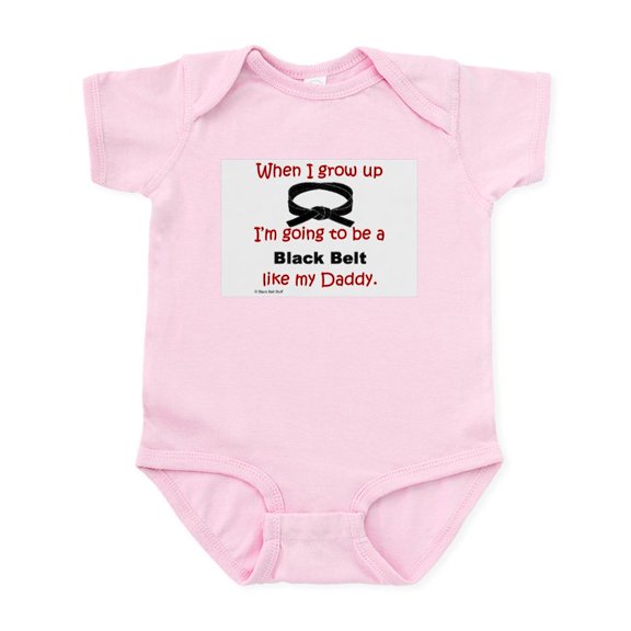 CafePress - 3 When I Grow Up Daddy Body Suit - Baby Light Bodysuit, Size Newborn - 24 Months