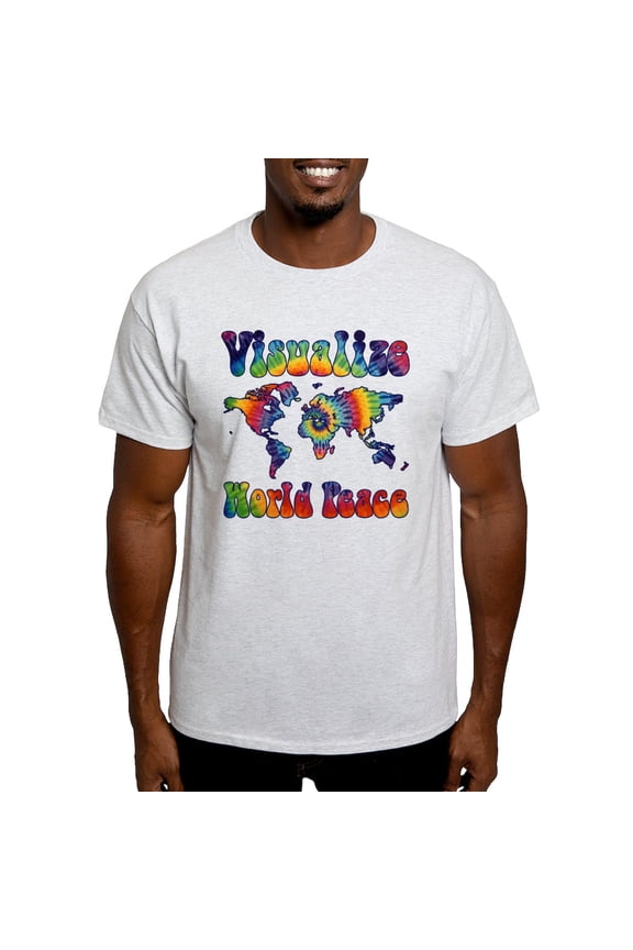 - 3 Worldpeace Men's Value T Shirt - Men's Classic Graphic T-Shirt