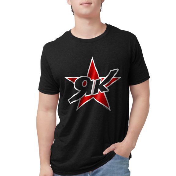 CafePress - 3 Yak52_9K_Trans_Dark Men's Deluxe T Shirt - Mens Tri-blend T-Shirt