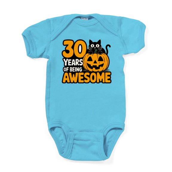 CafePress - 30 Years Of Being Awesome Vintage T Shirt Design - Cute Infant Bodysuit Baby Romper - Size Newborn - 24 Months