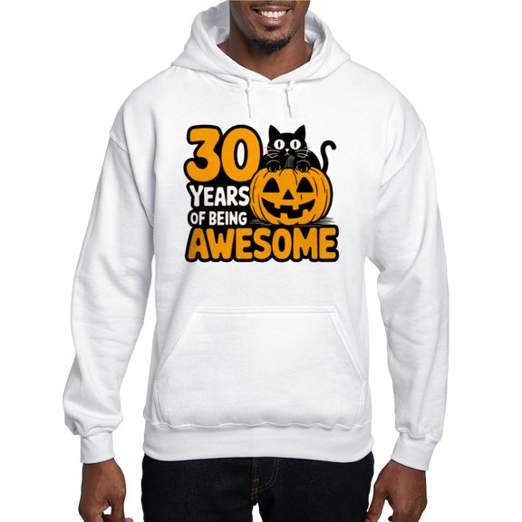 CafePress - 30 Years Of Being Awesome Vintage T Shirt Design - Pullover Hoodie, Hooded Sweatshirt
