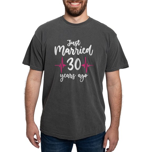CafePress - 30Th 30 Year Wedding Anniversary Gift Coup T Shirt - Mens Comfort Colors Shirt