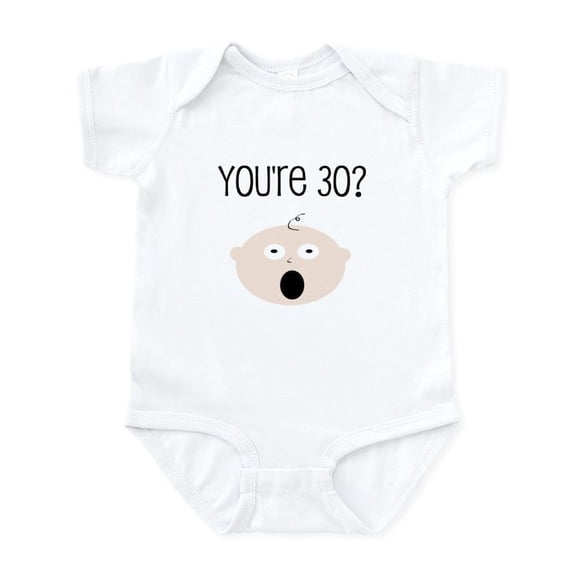 CafePress - 30Th Birthday Surprise Infant Bodysuit - Baby Light Bodysuit, Size Newborn - 24 Months