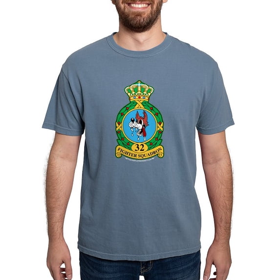 CafePress - 32NDTFS_Blk Men's Comfort Colors® T Shirt - Mens Comfort Colors Shirt