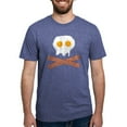 thumbnail image 1 of CafePress - 39 Eggs Bacon Skull Mens Tri Blend T Shirt - Mens Tri-blend T-Shirt, 1 of 4