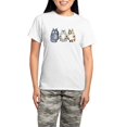 thumbnail image 1 of CafePress - 3Cats2 Kopie - Women's Short Sleeve Print T-Shirt and Pants Light Cotton Pajama Set, 1 of 7