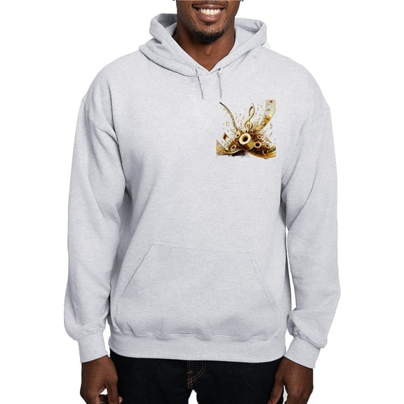 CafePress - 3D Music Notes Explosion - Pullover Hoodie, Hooded Sweatshirt
