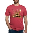 thumbnail image 1 of CafePress - 3D Music Notes Explosion T Shirt - Mens Tri-blend T-Shirt, 1 of 4