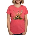 thumbnail image 1 of CafePress - 3D Music Notes Explosion T Shirt - Womens Tri-blend T-Shirt, 1 of 4