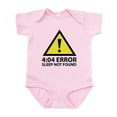 thumbnail image 1 of CafePress - 4:04 Error Sleep Not Found Infant Bodysuit - Baby Light Bodysuit, Size Newborn - 24 Months, 1 of 4