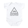 thumbnail image 1 of CafePress - 4:04 Error Sleep Not Found Infant Bodysuit - Baby Light Bodysuit, Size Newborn - 24 Months, 1 of 4