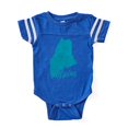 thumbnail image 1 of CafePress - 4 3 Maine - Cute Infant Baby Football Bodysuit, 1 of 3