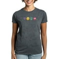 thumbnail image 1 of CafePress - 4 Colorful Owls T Shirt - Women's Traditional Fit Dark T-Shirt, 1 of 4