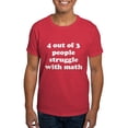 thumbnail image 1 of CafePress - 4 Out Of 3 People Struggle With Math T Shirt - Men's Classic Graphic Cotton T-Shirt, 1 of 4