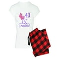 thumbnail image 1 of CafePress - 40 And Fabulous - Women's Light Pajamas, 1 of 1