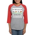 thumbnail image 1 of CafePress - 40 Birthday Dog Years 1 Long Sleeve T Shirt - Womens Baseball Tee, 1 of 4