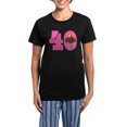 thumbnail image 1 of CafePress - 40Th Birthday Cupcake Women's Dark Pajamas - Women's Short Sleeve Print T-Shirt and Pants Dark Cotton Pajama Set, 1 of 7