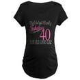 thumbnail image 1 of CafePress - 40Th Birthday Fabulous Women's Maternity T Shirt - Maternity Dark T-Shirt, 1 of 3