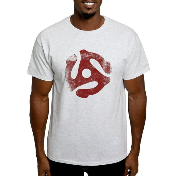 CafePress - 45 RPM Insert Very Distressed T Shirt - Men's Classic Graphic T-Shirt