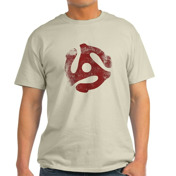 CafePress - 45 RPM Insert Very Distressed T Shirt - Men's Classic Graphic T-Shirt