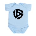 thumbnail image 1 of CafePress - 45 Rpm Vinyl Adapter Body Suit - Baby Light Bodysuit, Size Newborn - 24 Months, 1 of 4