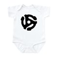 thumbnail image 1 of CafePress - 45 Rpm Vinyl Adapter Body Suit - Baby Light Bodysuit, Size Newborn - 24 Months, 1 of 4