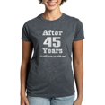 thumbnail image 1 of CafePress - 45Years_White_He T Shirt - Women's Traditional Fit Dark T-Shirt, 1 of 4