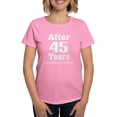 thumbnail image 1 of CafePress - 45Years_White_He T Shirt - Women's Traditional Fit Dark T-Shirt, 1 of 4