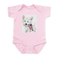 thumbnail image 1 of CafePress - 4Th Of July Westie Infant Bodysuit - Baby Light Bodysuit, Size Newborn - 24 Months, 1 of 4