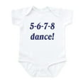 thumbnail image 1 of CafePress - 5 6 7 8 Dance Infant Bodysuit - Baby Light Bodysuit, Size Newborn - 24 Months, 1 of 4