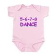 thumbnail image 1 of CafePress - 5 6 7 8 Dance Infant Bodysuit - Baby Light Bodysuit, Size Newborn - 24 Months, 1 of 4