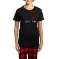 thumbnail image 1 of CafePress - 5,6,7,8 Women's Dark Pajamas - Women's Short Sleeve Print T-Shirt and Pants Dark Cotton Pajama Set, 1 of 7