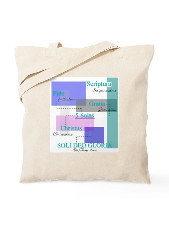 - 5 Solas Tote Bag - Unisex Canvas Tote Bag, Beige, 1-Piece