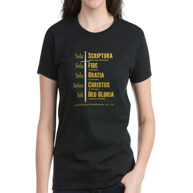 CafePress 5 Solas Women s Dark T Shirt Women s Dark T Shirt