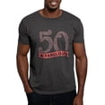 thumbnail image 1 of CafePress - 50 & Fabulous Dark T Shirt - Men's Classic Graphic Cotton T-Shirt, 1 of 4
