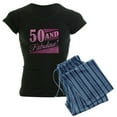 thumbnail image 1 of CafePress - 50 & Fabulous Women's Dark Pajamas - Women's Short Sleeve Print T-Shirt and Pants Dark Cotton Pajama Set, 1 of 7