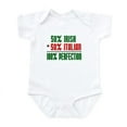 thumbnail image 1 of CafePress - 50% Irish + 50% Italian = 100 Infant Creeper - Baby Light Bodysuit, Size Newborn - 24 Months, 1 of 4