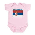 thumbnail image 1 of CafePress - 50 PERCENT SERBIAN Infant Bodysuit - Baby Light Bodysuit, Size Newborn - 24 Months, 1 of 4