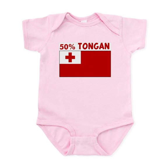 CafePress - 50 PERCENT TONGAN Infant Bodysuit - Baby Light Bodysuit, Size Newborn - 24 Months
