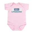 thumbnail image 1 of CafePress - 50 Percent Lithuanian Infant Bodysuit - Baby Light Bodysuit, Size Newborn - 24 Months, 1 of 4