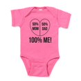 thumbnail image 1 of CafePress - 50 Percent Mom Dad Me T Shirts Body Suit - Cute Infant Bodysuit Baby Romper - Size Newborn - 24 Months, 1 of 3