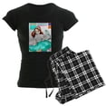 thumbnail image 1 of CafePress - 50'S Girl Pajamas - Women's Dark Pajamas, 1 of 4