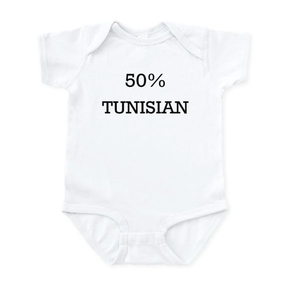 CafePress - 50% Tunisian Infant Bodysuit - Baby Light Bodysuit, Size Newborn - 24 Months
