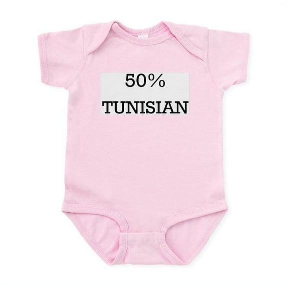 CafePress - 50% Tunisian Infant Bodysuit - Baby Light Bodysuit, Size Newborn - 24 Months