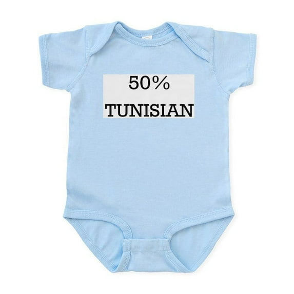 CafePress - 50% Tunisian Infant Bodysuit - Baby Light Bodysuit, Size Newborn - 24 Months