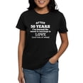 thumbnail image 1 of CafePress - 50 Years Of Love And Wine T Shirt - Women's Traditional Fit Dark T-Shirt, 1 of 4