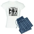 thumbnail image 1 of CafePress - 50Th Birthday Oldometer Pajamas - Women's Short Sleeve Print T-Shirt and Pants Light Cotton Pajama Set, 1 of 7