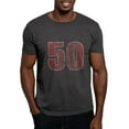 thumbnail image 1 of CafePress - 50Th Birthday Red Grunge Dark T Shirt - Men's Classic Graphic Cotton T-Shirt, 1 of 4