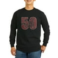 thumbnail image 1 of CafePress - 50Th Birthday Red Grunge Long Sleeve Dark T Shirt - Long Sleeve Dark T-Shirt, 1 of 1